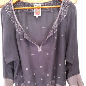 Silk tunic